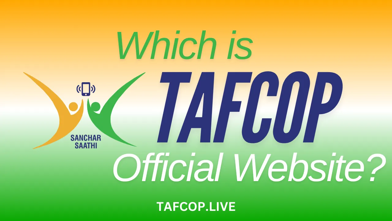 What is the Official Website for TAFCOP?