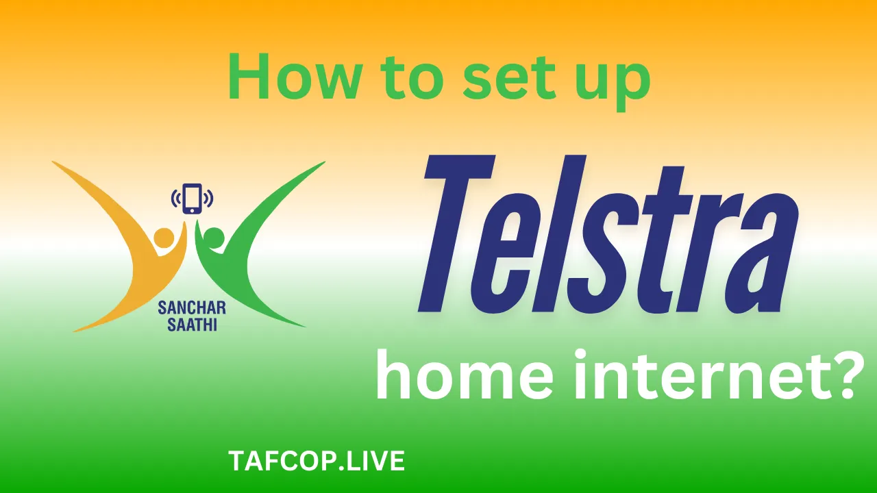 How to set up Telstra home internet?