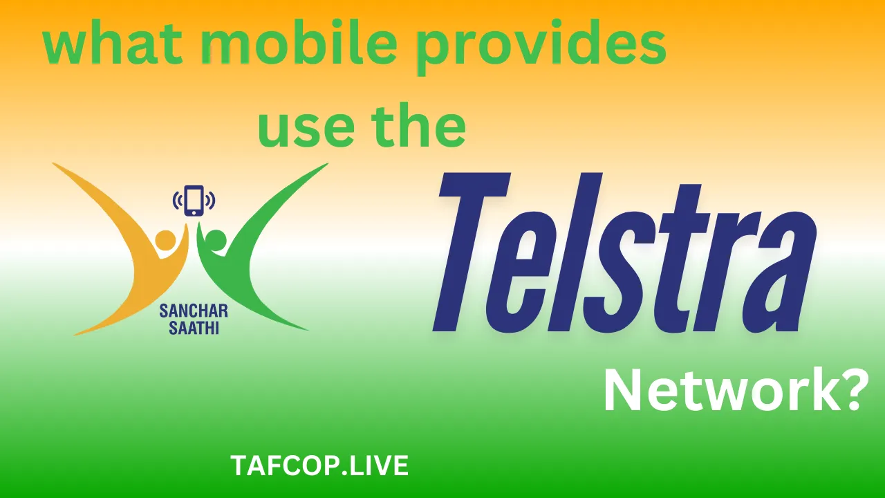 What mobile providers use the Telstra network?
